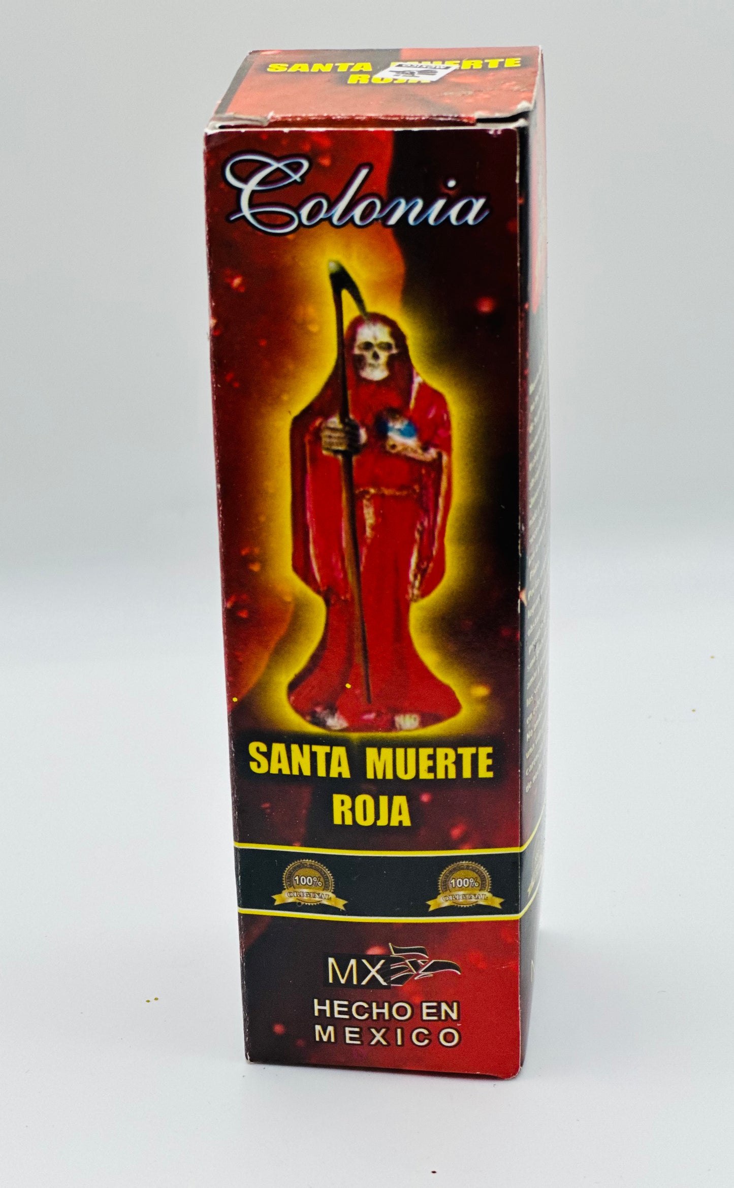 Santa muerte roja spray