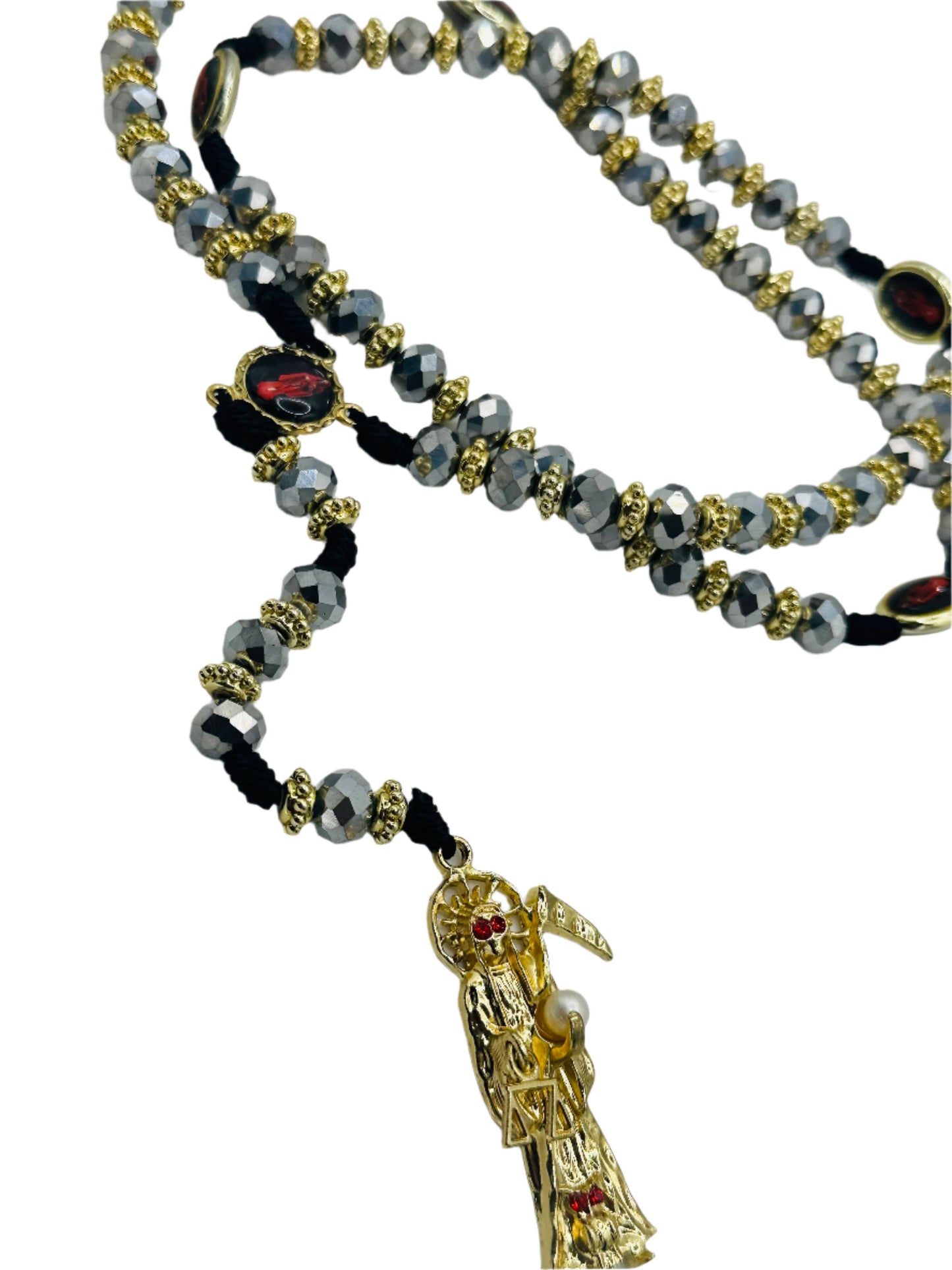 Prosperity Santa Muerte Rosary