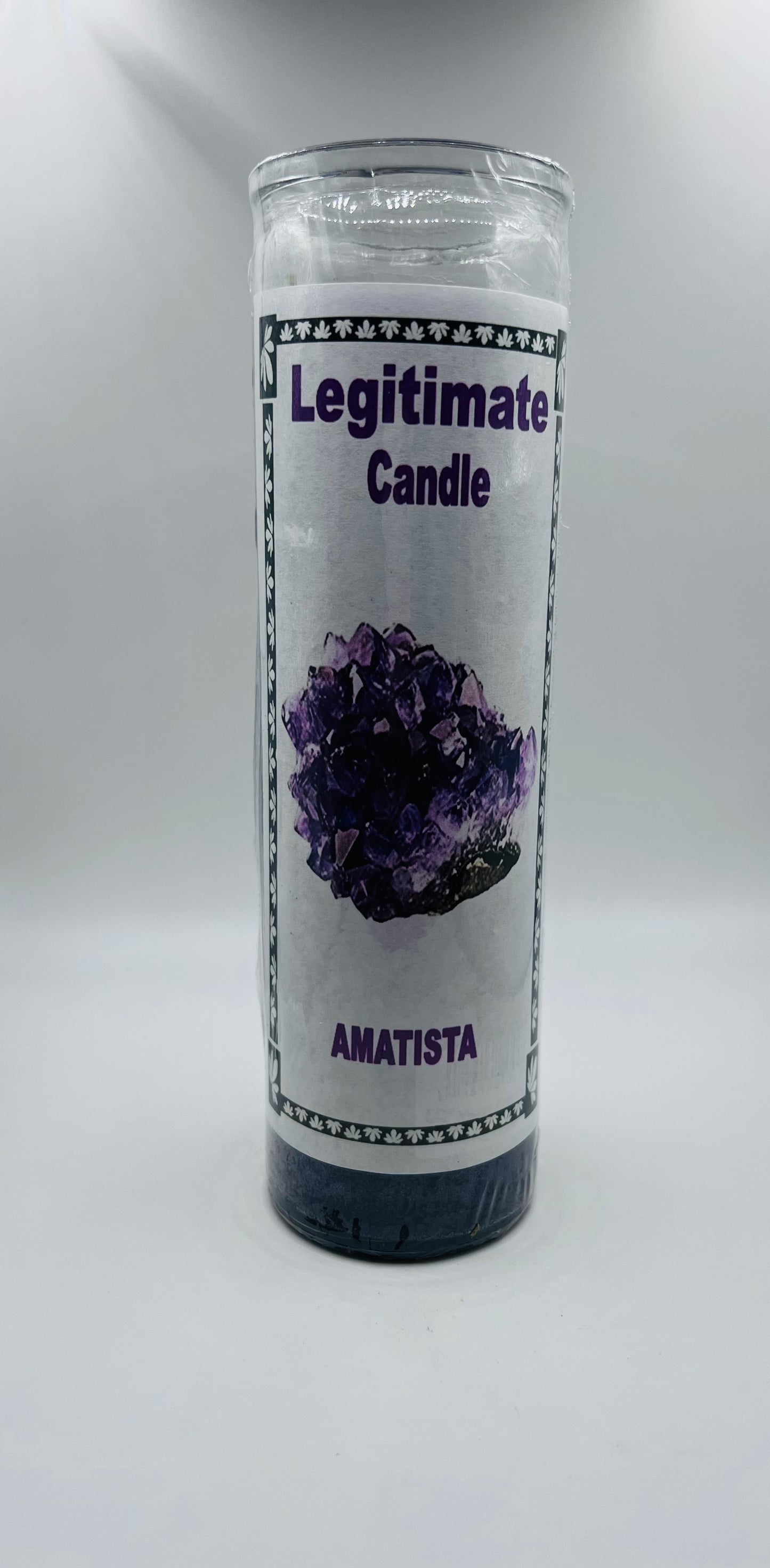 amethyst candle