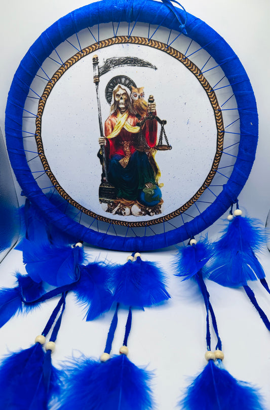 Santa muerte dream catcher